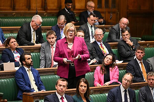 Zoe Franklin speaks in Parliament