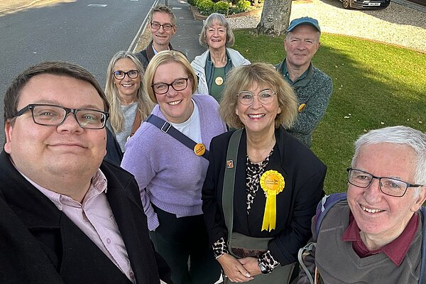 GLD Members canvassing