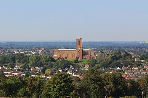 Guildford town horizon