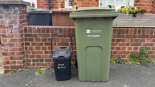 Guildford Borough Council Recycling Bins